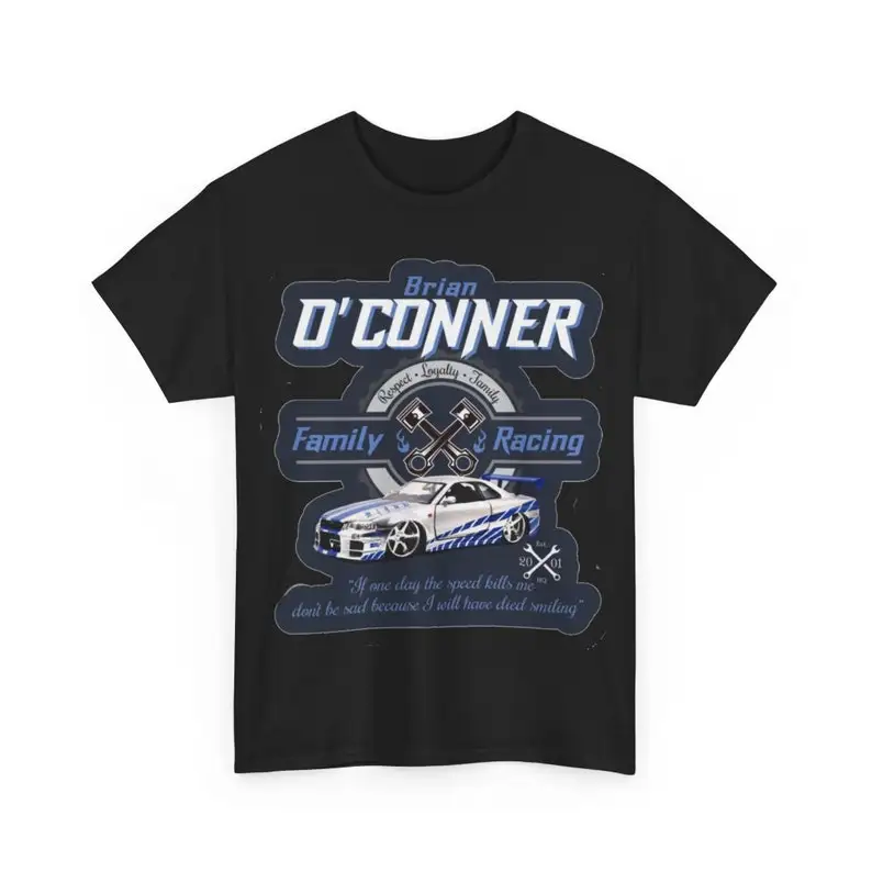 Brian O conner Graphic fast and Furious Tee tshirt