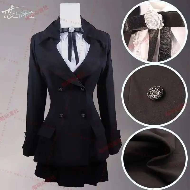 

Игра Love And DeepSpace игровой костюм для косплея, комплект униформы, костюм для косплея для мужчин и женщин, карнавальный костюм на Хэллоуин, ролевая игра