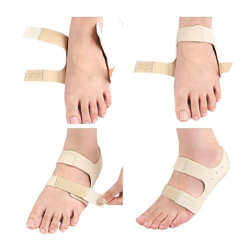 Nuevo Cubierta de talón dos en uno para arco, soporte plano para pie, almohadilla para pie, cubierta suave para pie con absorción de impacto