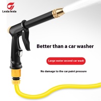 High Pressure Water Sprayer Heavy Duty Hand-Held Washer Guns Garden Watering Jet Hose Nozzle Sprinkler Car Cleaning Wash Tool