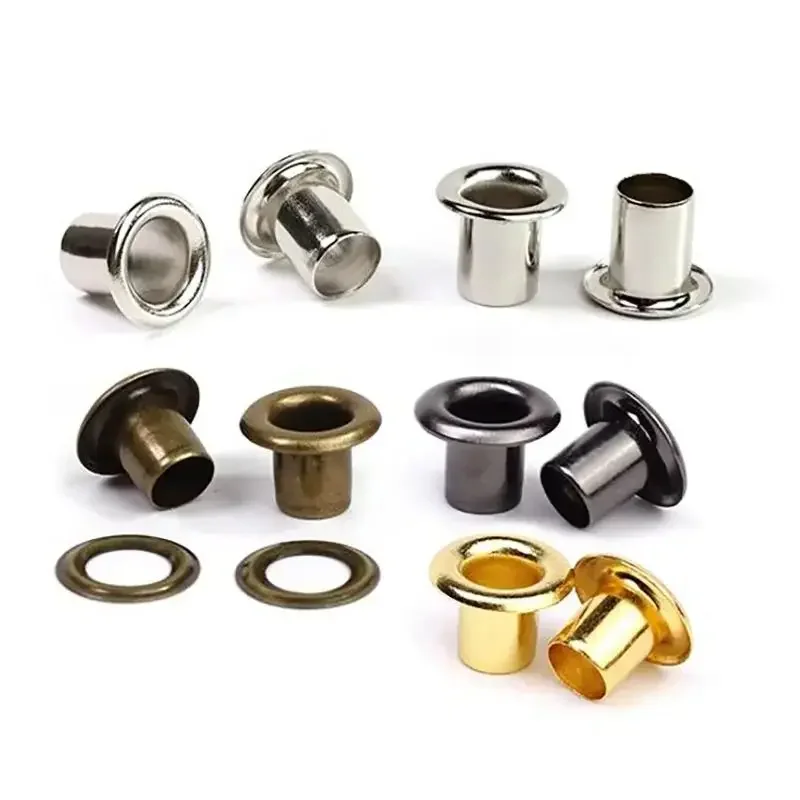 Eyelets With Washers Grommets Leather Craft DIY Tools 3mm 4mm 5mm 6mm 8mm 10mm 12mm 14mm 17mm 20mm