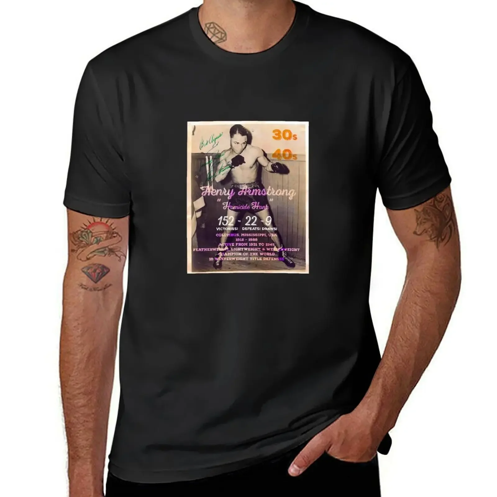 

Boxing & Boxers: Homicide Hank T-Shirt summer tops sweat shirts graphic tees graphic shirts fitted t shirts for men