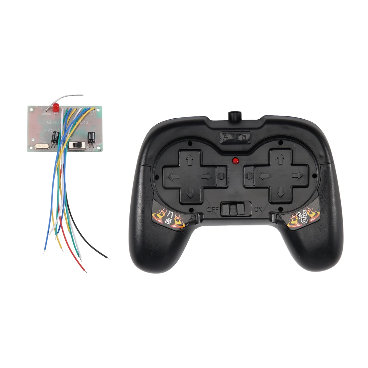 8CH 2.4G Wireless RC Toy Module Remote Control Receiver Transmitter 4-6V 50M Kit Remote Control Parts