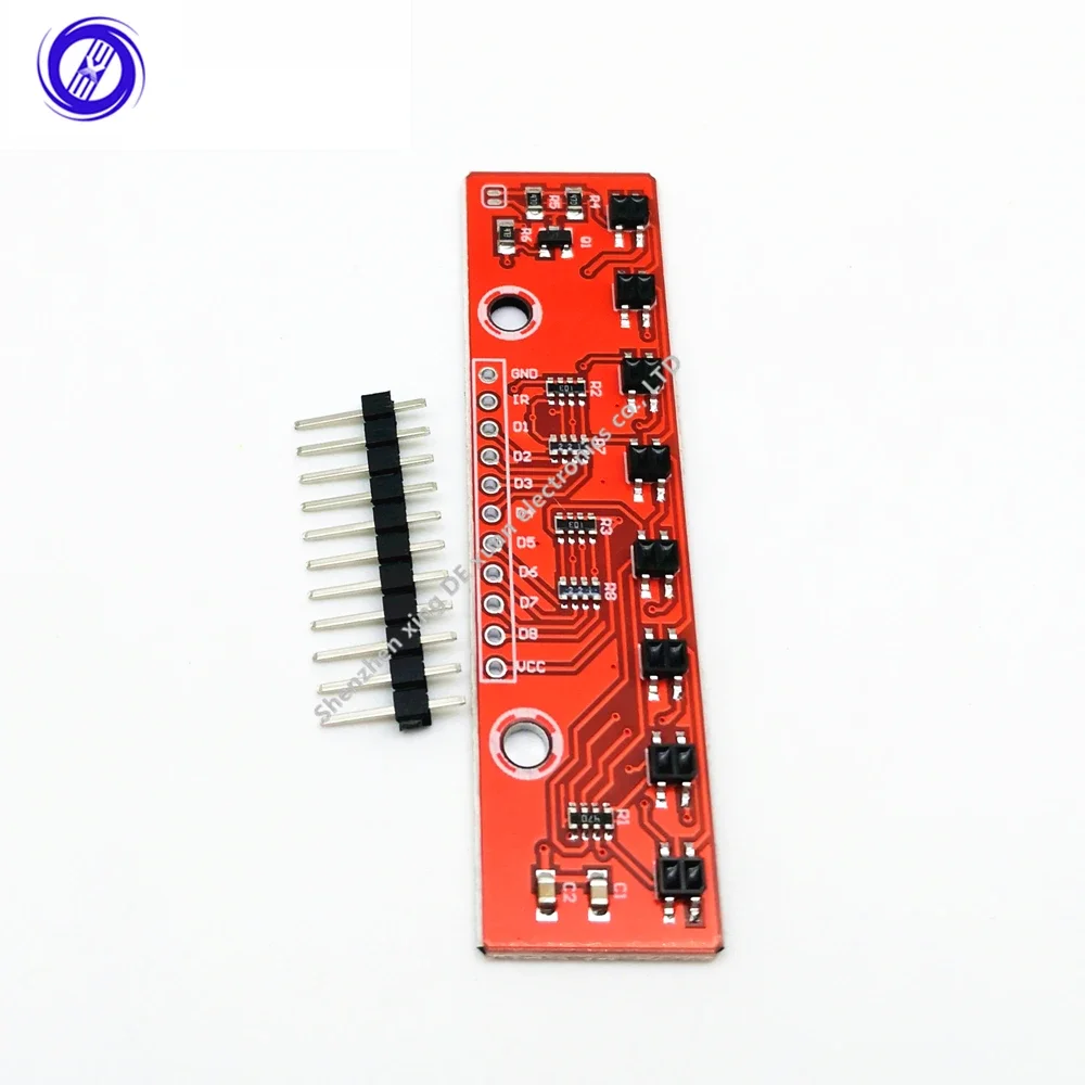 Tracking Module Infrared Detection Sensor  DIY For Arduino 8-Channel  Detector Hunt  8bit