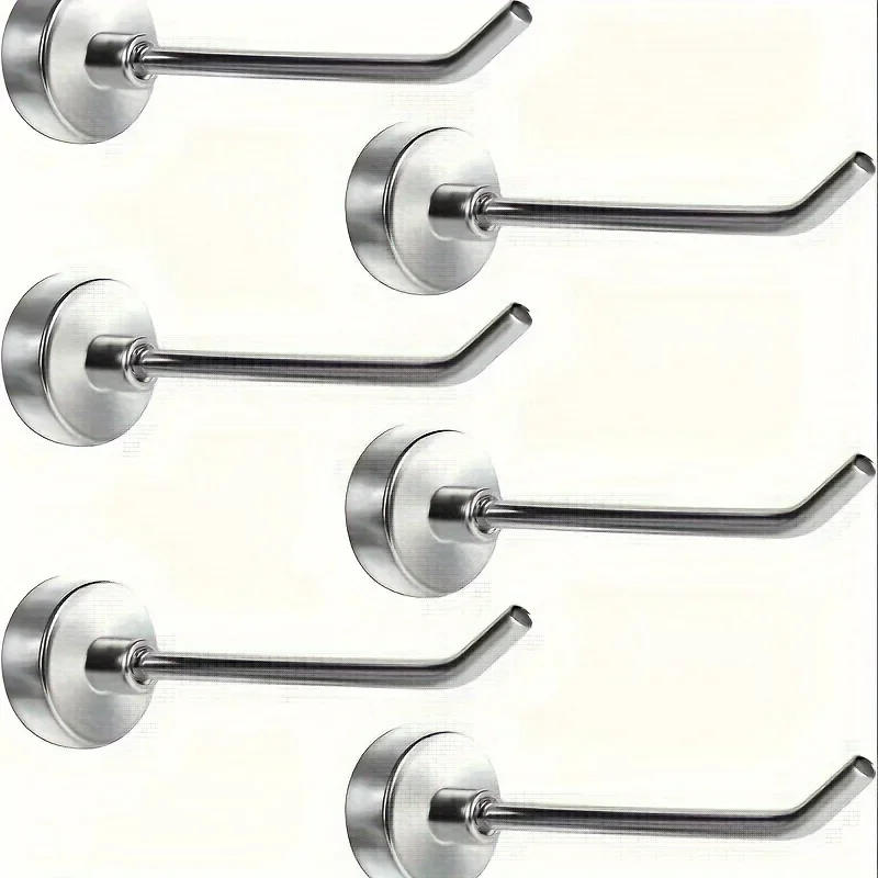 Gancho magnético de 5 peças, gancho magnético resistente, gancho magnético para pendurar, grande gancho magnético de metal, pode ser usado para grelhas