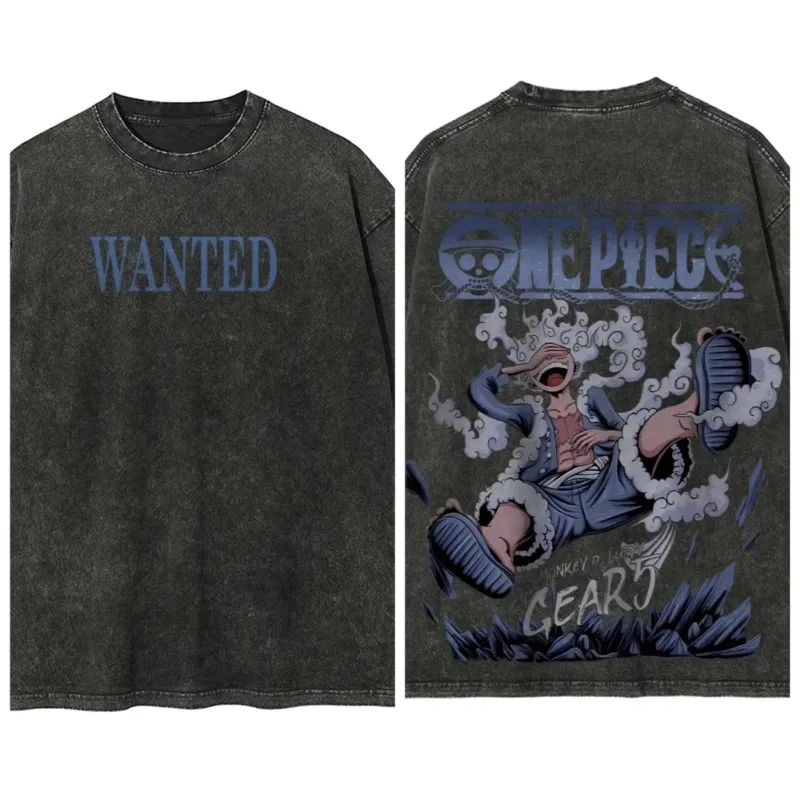 قطعة واحدة العصرية الأكثر مبيعا تي شيرت مطبوع ملابس الصيف غير رسمية الرجال ملابس الشارع تي شيرت غسلها والقديم مريحة البوب #4