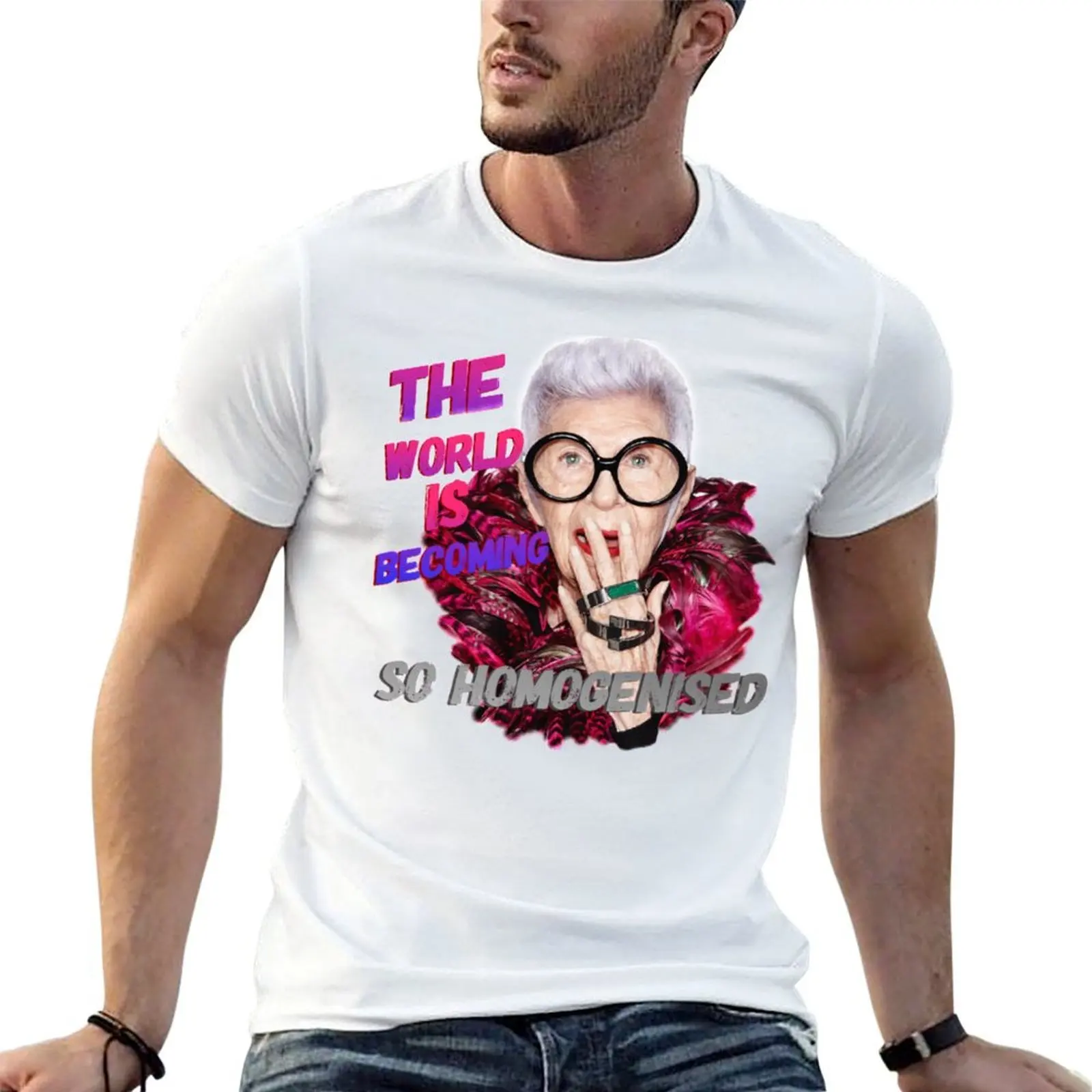 

Iris Apfel T-Shirt man t shirt designer t shirts designer T-Shirt