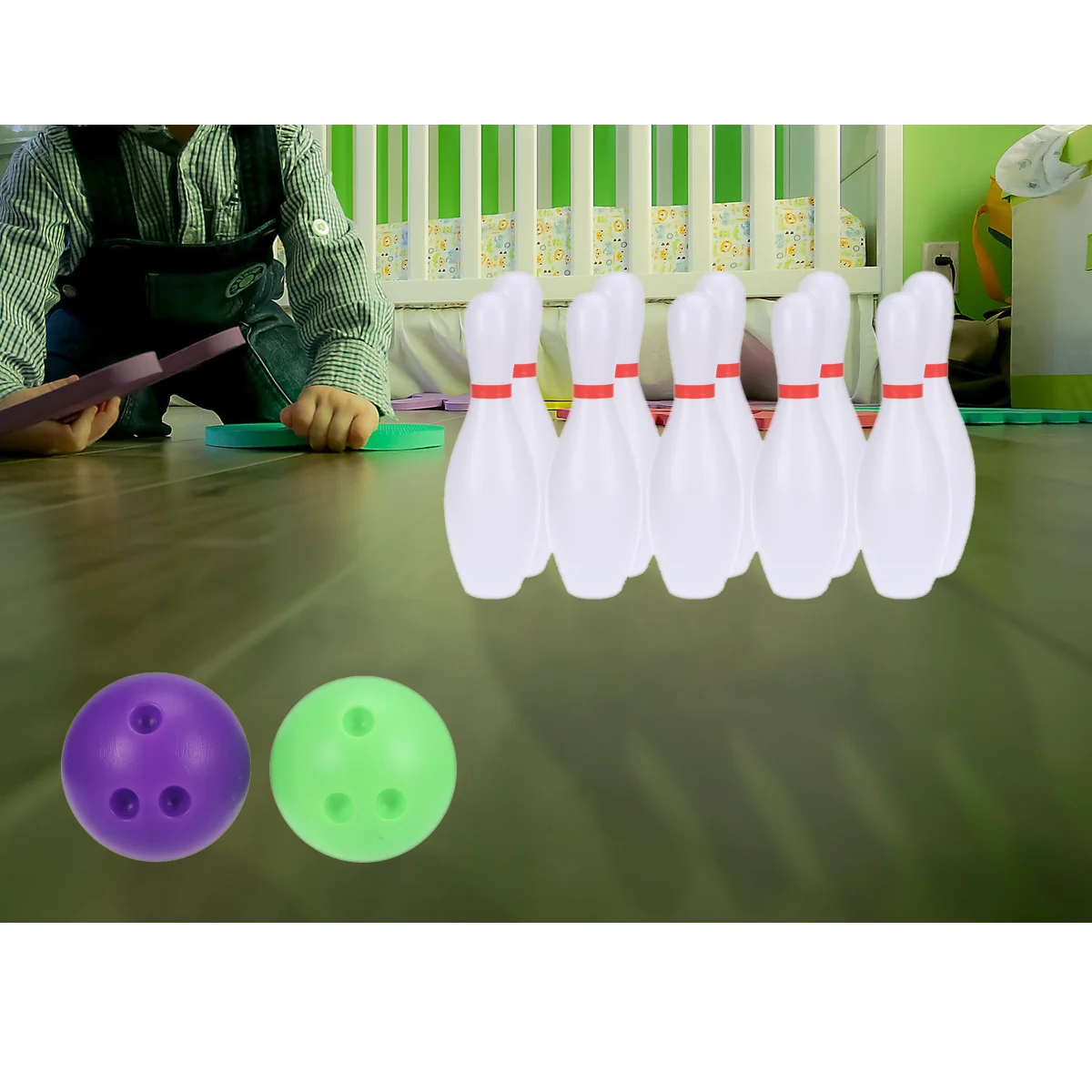 12-delige mini-game bowlingpin accessoires speelgoed speelgoed kinderen kinderen buiten voor opblaasbaar