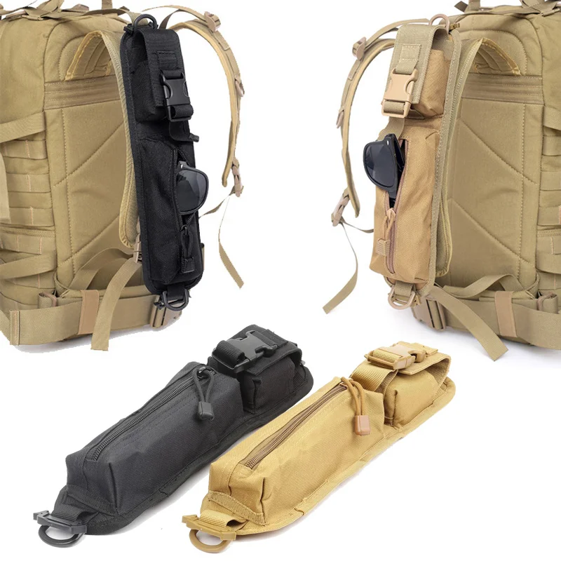 

Tactical Molle Grocery Bag Accessory Bag, Medical First Aid Kit, Backpack Shoulder Bag Outdoor EDC Tool Bag
