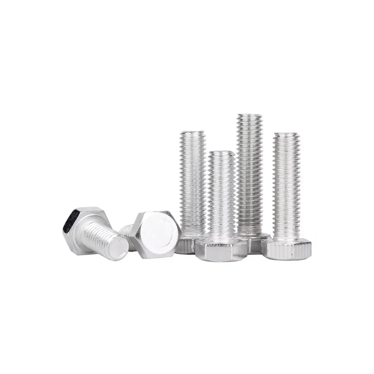 Baut Segi Enam Aluminium 6061 Baut Segi Enam M5 M6 M8 M10 M12