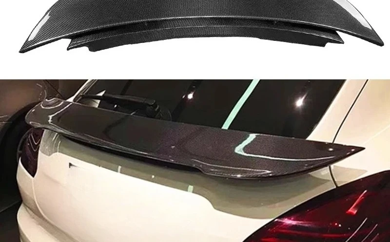

For Porsche Paramela 970 Double Tail Carbon Fiber Fixed Wind Wing Modified Spoiler Auto Parts