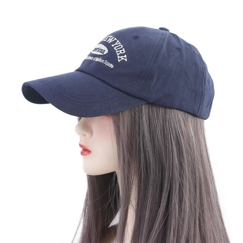 Retro Trendy Simple Female Male Outdoor Cotton Couple NEW YORK 1989 Visors Cap Snapback Hat Letter Baseball Cap