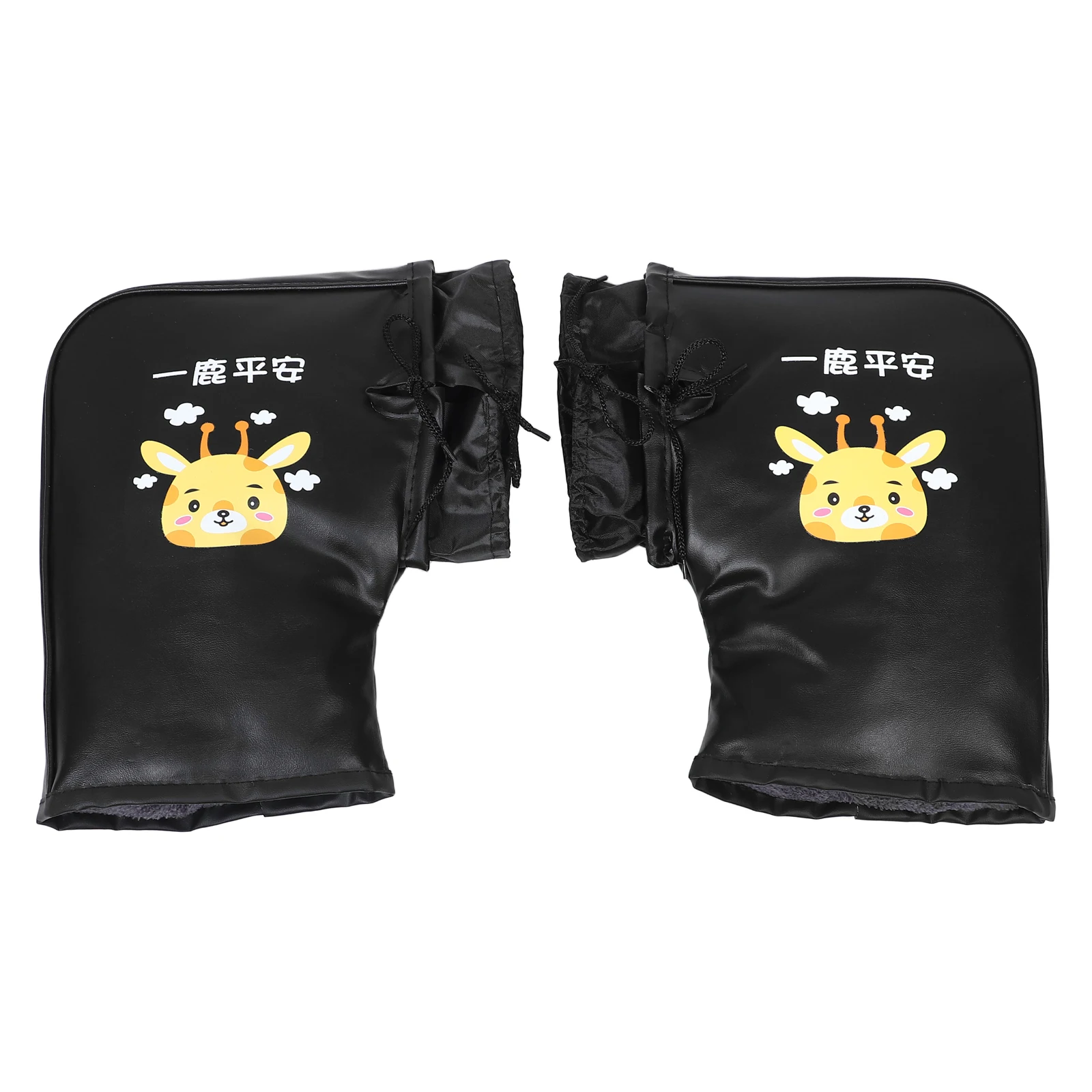 

Motorcycle Grips Atv Mitts Bike Accessories for Adult Bikes Handlebar Muffs Gloves Thicken Bicycle Warmers Pu