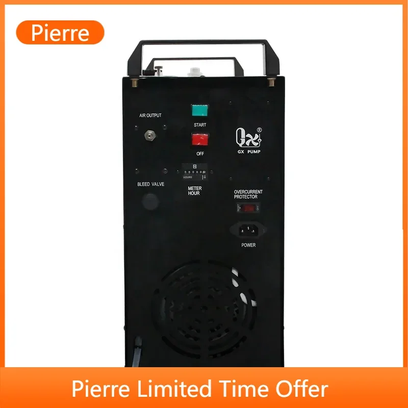 

--GX-E-5K1 High Pressure Electric Air Compressor, 7200 PSI/496BAR, for Fire Fighting Hunting High Pressure Air PCP