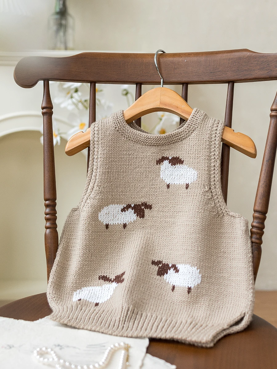 

Новый набор для рукоделия для молодых мам: шерстяная пряжа ручной работы, материалы для вязания детских жилетов, набор для вязания крючком, шерстяные клубки, нитки, ткань, комплект для творчества