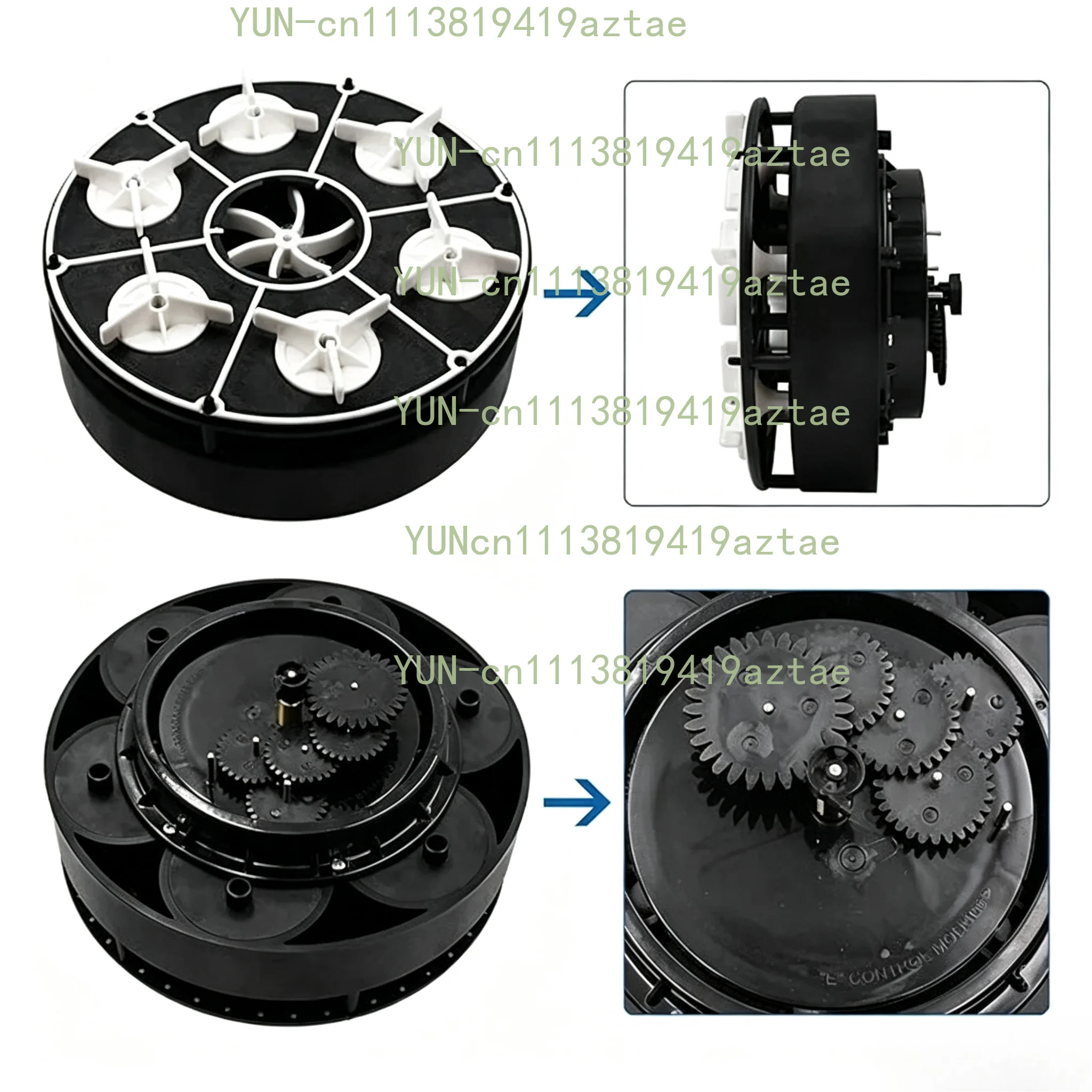 6-Port Modular Water Valve with Valve Housing O-Ring 004302440800 for Paramount