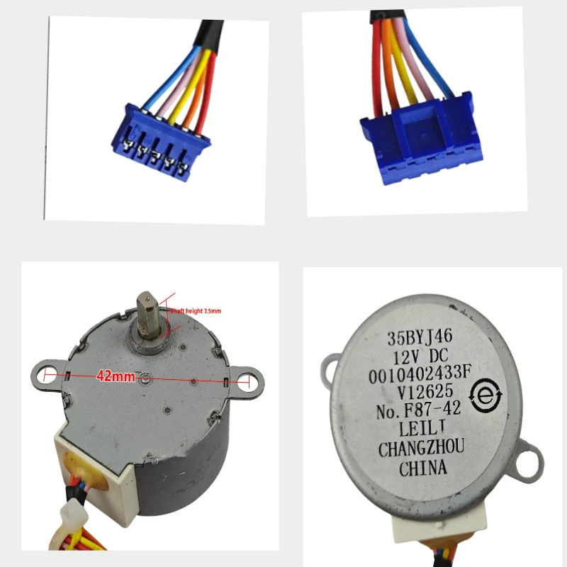 

35BYJ46 Подходит для поворотного двигателя кондиционера Haier 00104022433F