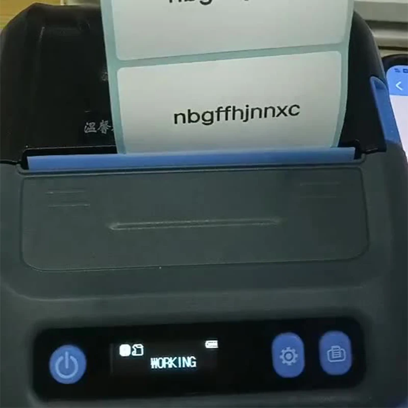 

P29L Blue Tooth 80 мм термотермический 3-дюймовый чековый принтер для мобильного телефона, прямой принтер для чеков со штрих-кодом OEM