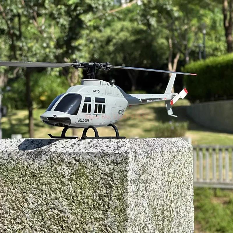 RC ERA A60 Rc طائرة هليكوبتر 2.4G 6-Aixs جيروسكوب 6ch الارتفاع عقد جرس التدفق البصري 206 ألعاب هليكوبتر صغيرة للتحكم عن بعد #6