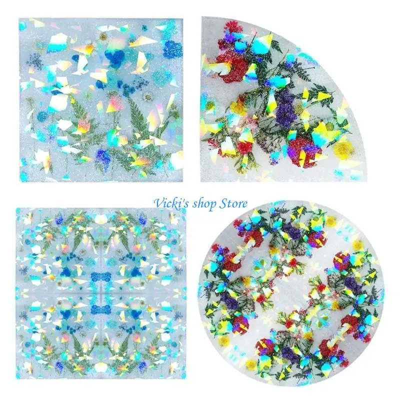 1 مجموعة سهلة التنظيف قالب من السيليكون خزانة عرض صنع قالب مجوهرات ملحق قالب صب لعشاق DIY