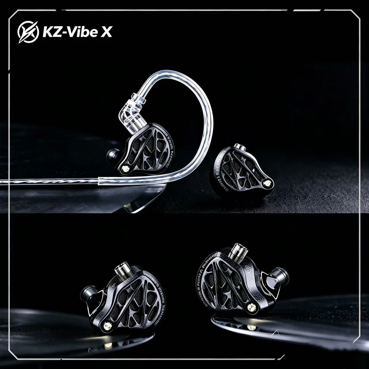 Genuine KZ Vibe X Wired Earphones 13mm Ultra Low Frequency