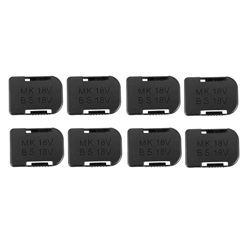 

Hot 8Pcs Battery Storage Rack Battery Holder Case For Makita 18V Fixing Devices