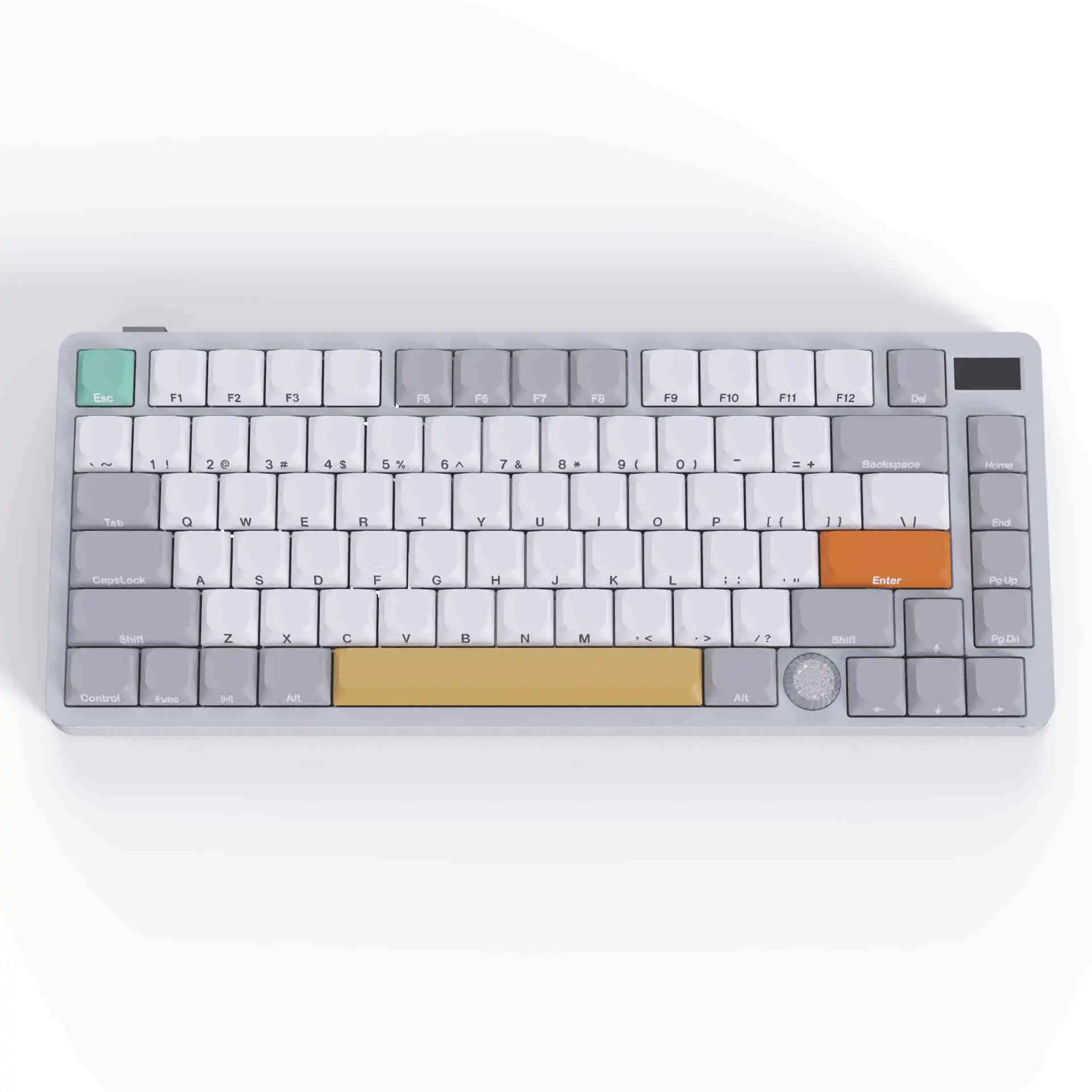 Juego de teclas de interruptores MX de perfil bajo JWA ultradelgado, teclas de teclado mecánico con grabado lateral PBT Dye-Sub, aptas para 61/64/75/87/96