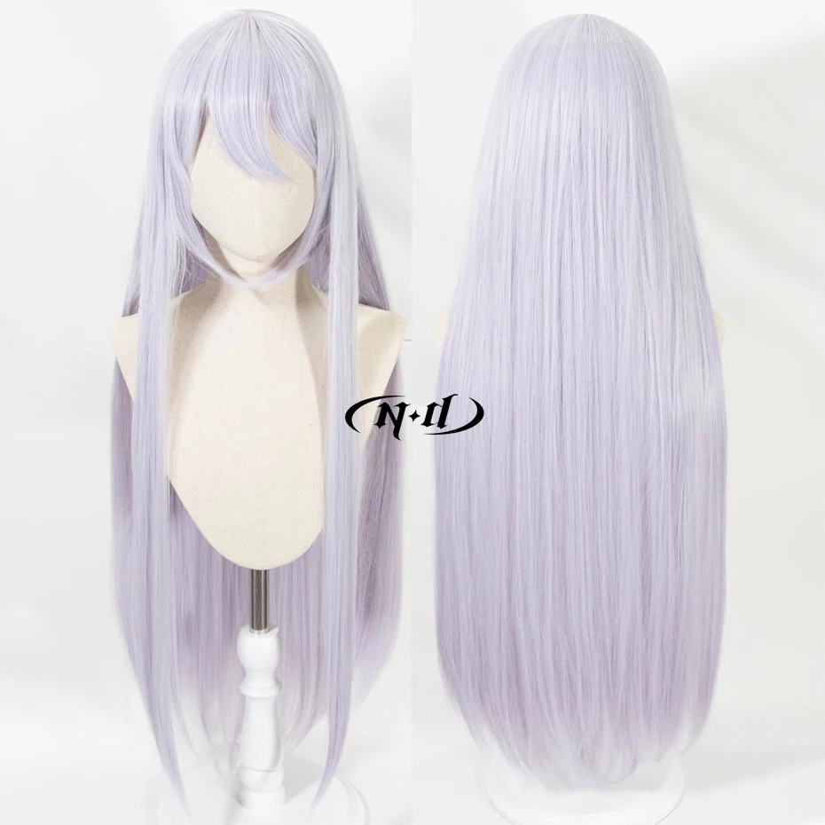 ND noir Lobelia Cosplay perruques postiche ma robe chérie Anime Cosplay cheveux perruques pour Costume thème fête résistant à la chaleur