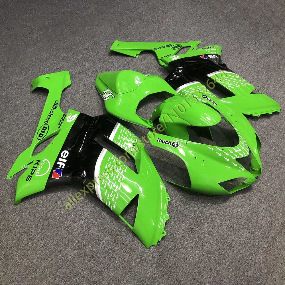 For Kawasaki ZX6R 2007 2008 ABS Plastic Fairing Set ZX-6R 07 08 Motorcycle Accessories Fairings Cover Parts Kit view 3