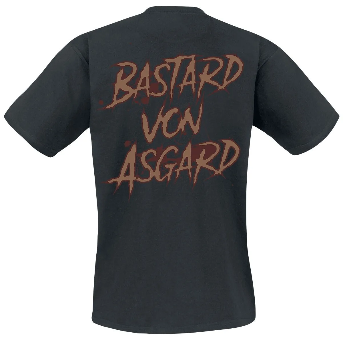 Unisex Cotton T-shirt Feuerschwanz Bastard Von Asgard Berserker Graphic Tee Folk Metal Streetwear