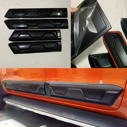 For Ford Ranger T6 T7 T8 PX XTL WILTRAK 2012-2021 ABS Matte Side Door Trim Exterior Slim Body Cladding