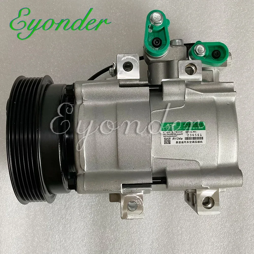 

A/C AC Air Conditioning Compressor Cooling Pump HS18 for Hyundai TUCSON JM Kia SPORTAGE 2.7 G6BA-G G6BA 977012E100 97701-2E100
