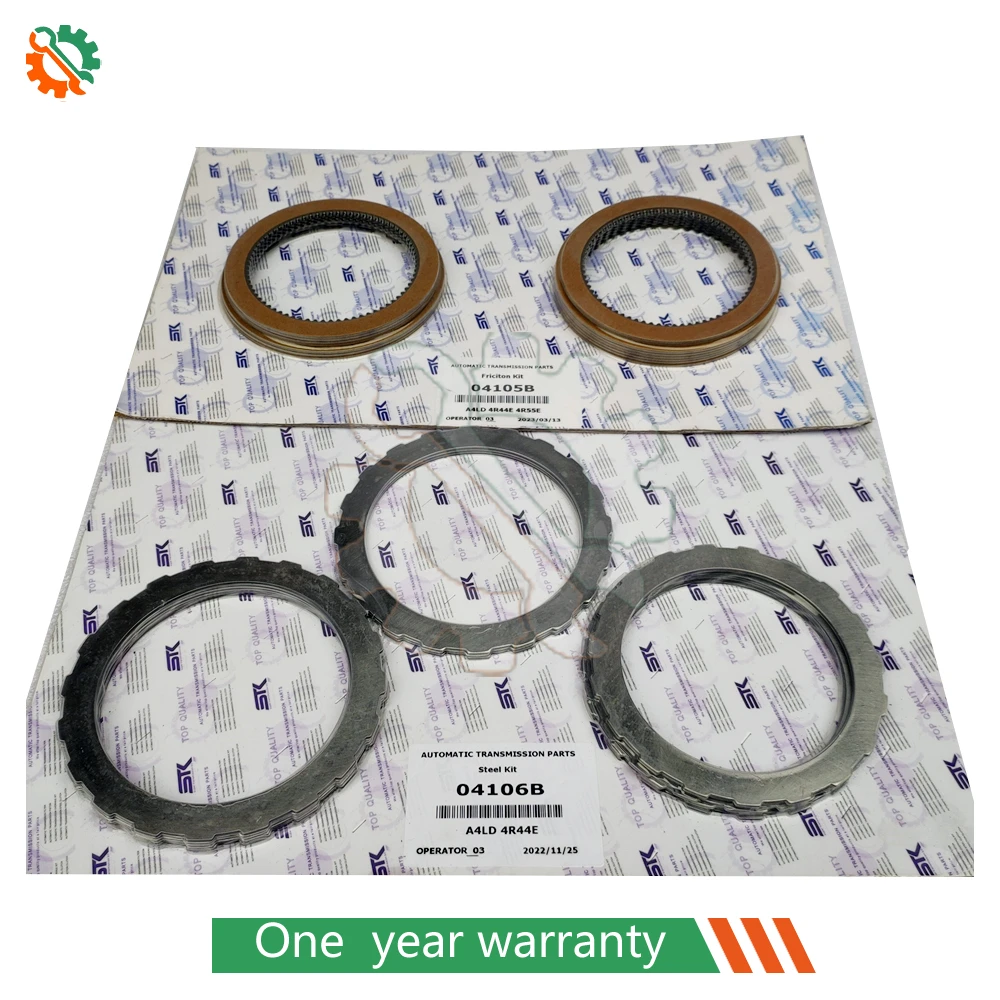 Brand New High Quality A4LD 4R44E 4R55E Auto Transmission Clutch Plates Rebuild Kit For Ford Mazda Car Accessories