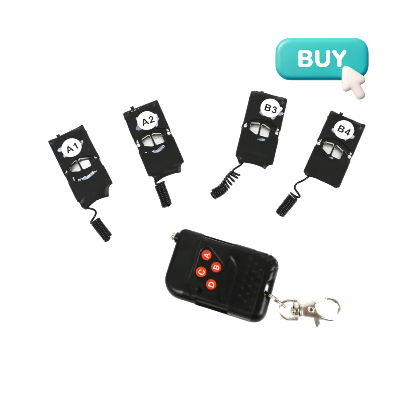 Multi Channel Balloon Control System, 1-to-4 Wireless Controller for Event Decoration