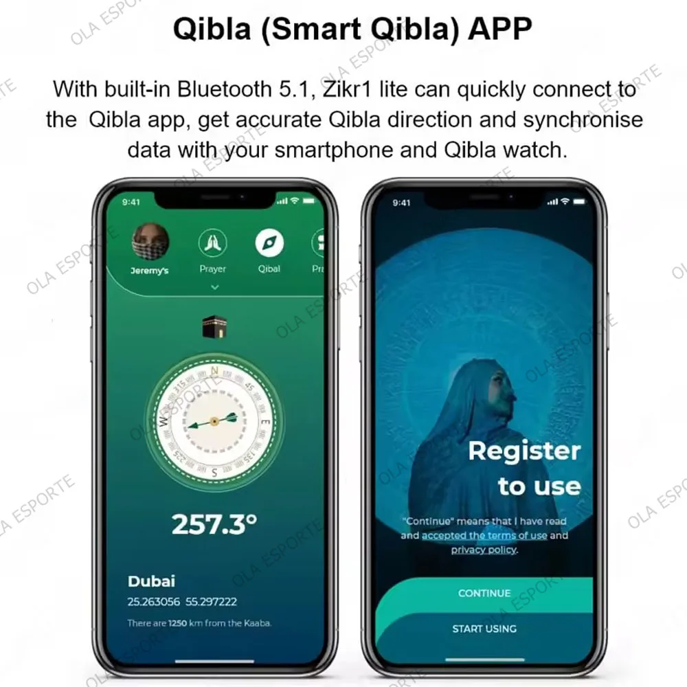 Smart Zikr Ring for Muslims with Digital Counter
