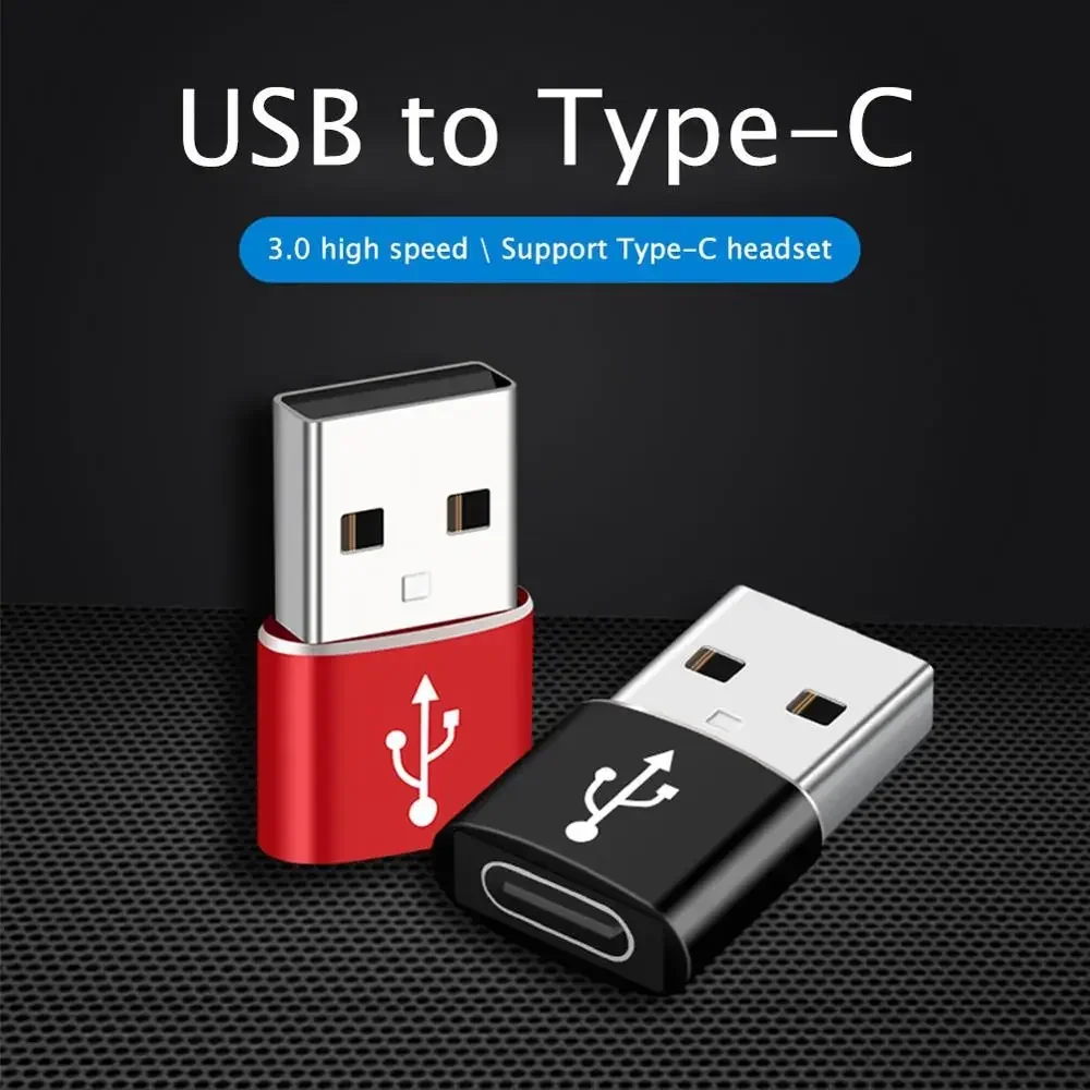 USB 3.0 Type A Male to USB 3.1 Type C Female Connector Converter Adapter Type-c USB Standard Charging Data Transfer