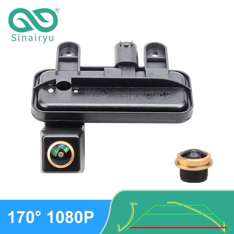 Sinairyu 170° AHD 720P Trajectory Car Rear View Camera for Mercedes Benz E-Class W212 W207 E200 E260 E300 Vehicle