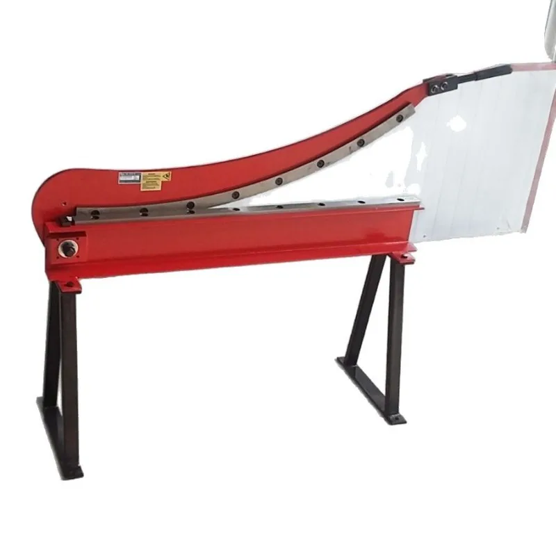 Manual guillotine shearing machine, small metal plate color steel tile paper shears
