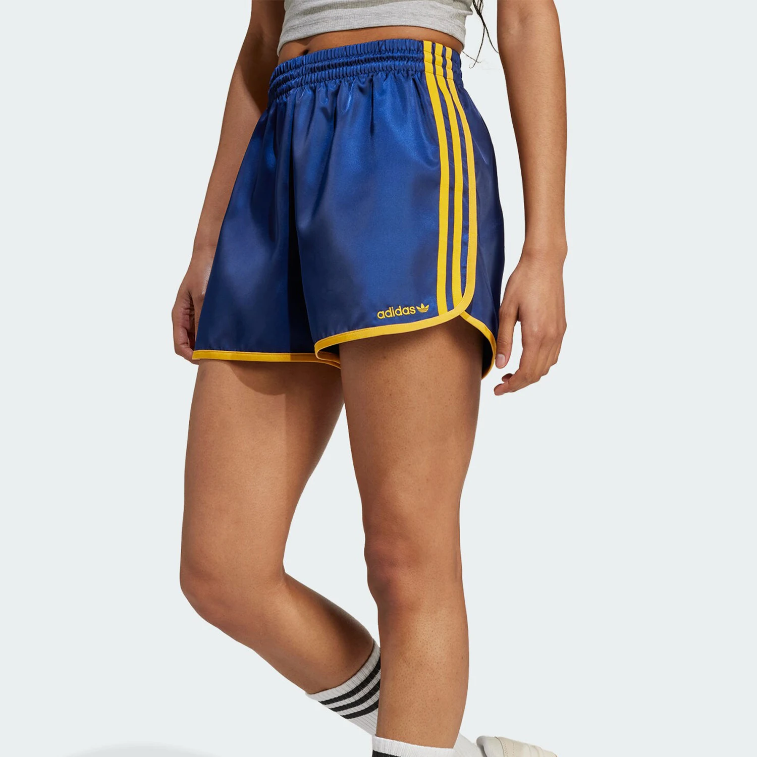 

Adidas Official Genuine Women's Casual Satin Sports Breathable Shorts IX3545