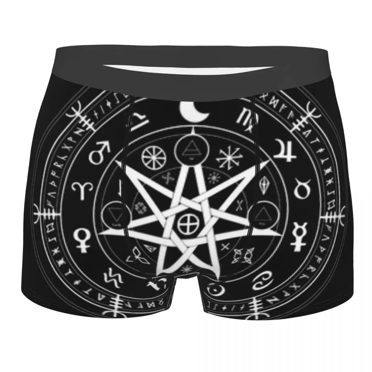 Underwear Men Boxers Wiccan Mandala Witches Boxer Underwear Male Underpant Boxershort Homme