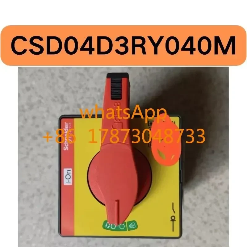 

New isolation switch CSD04D3RY040M INS40m 40A 3P in stock for quick delivery
