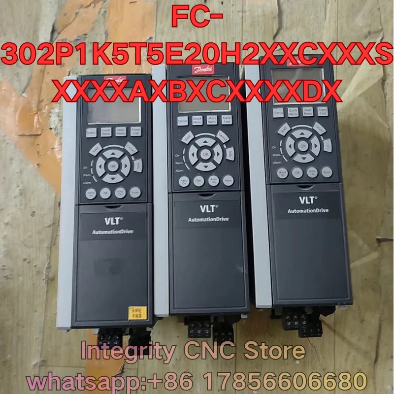 Second-hand FC-302P1K5T5E20H2XXCXXXSXXXXAXBXCXXXXDX inverter function test normal