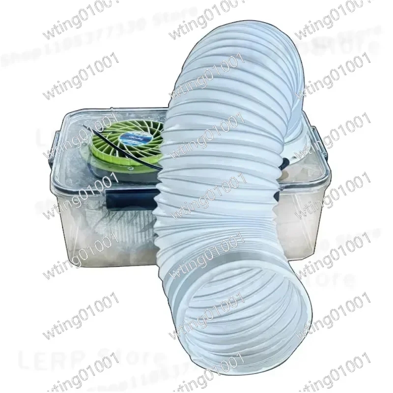 for Mini Carving Engraving Compact Desktop Dust Collector Efficient Suction System for Detailed Craft Workstation Clean Air