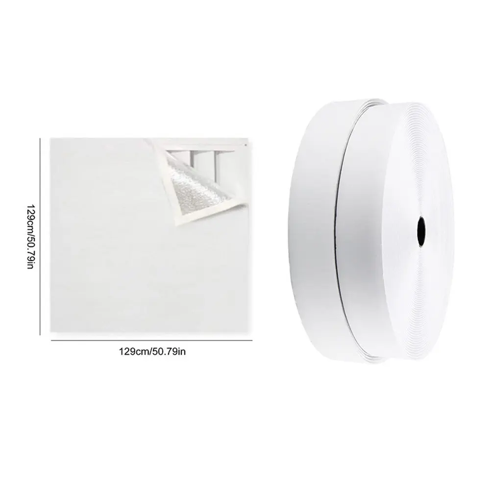 Picture 4: Attic Fan Cover 129x129cm Insulation Aluminum Film Seal Cover for Ceiling Fan Return Vent with Hook Loop Design