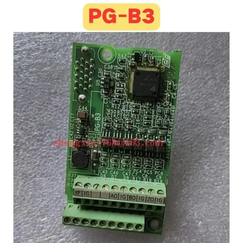 Used Frequency Converter PG Card PG-B3 PG B3 Normal Function Tested OK