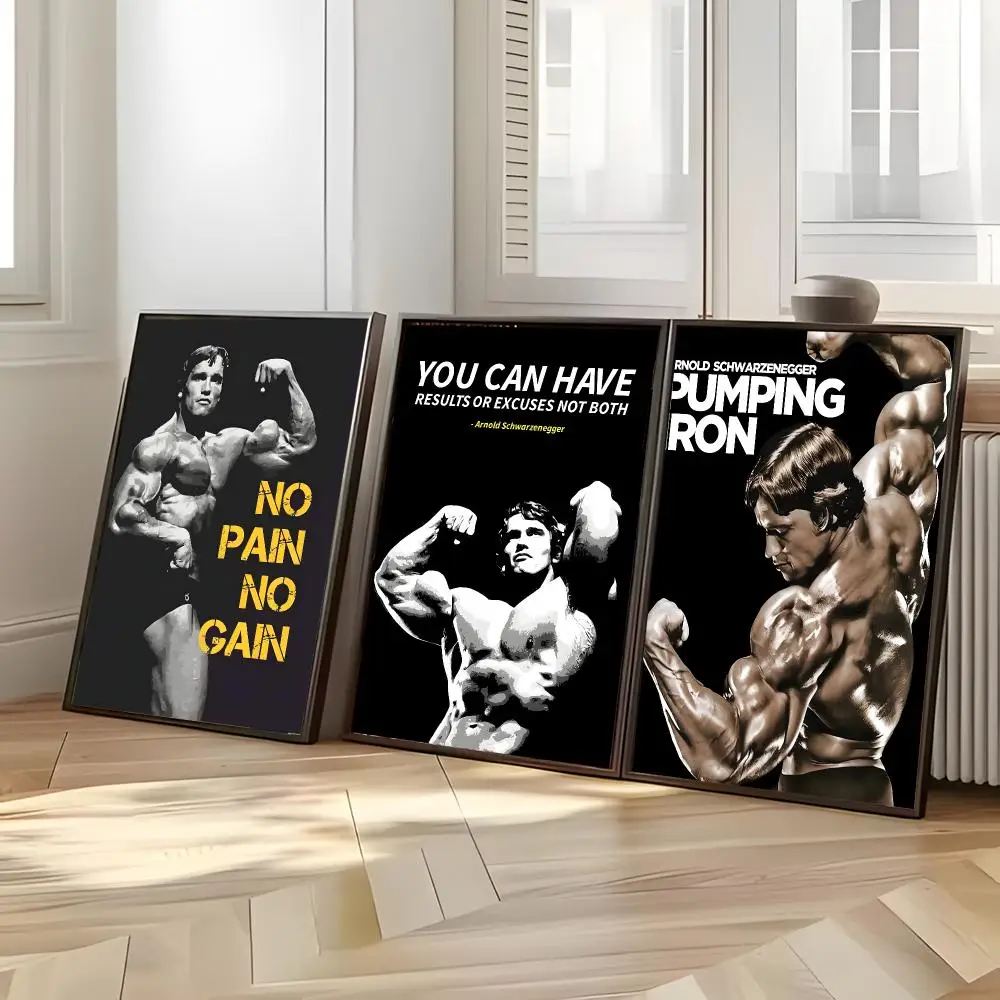 actor film A-Arnold Schwarzenegger Poster Distinct Home Decor Concepts Chic Indoor Art Pieces
