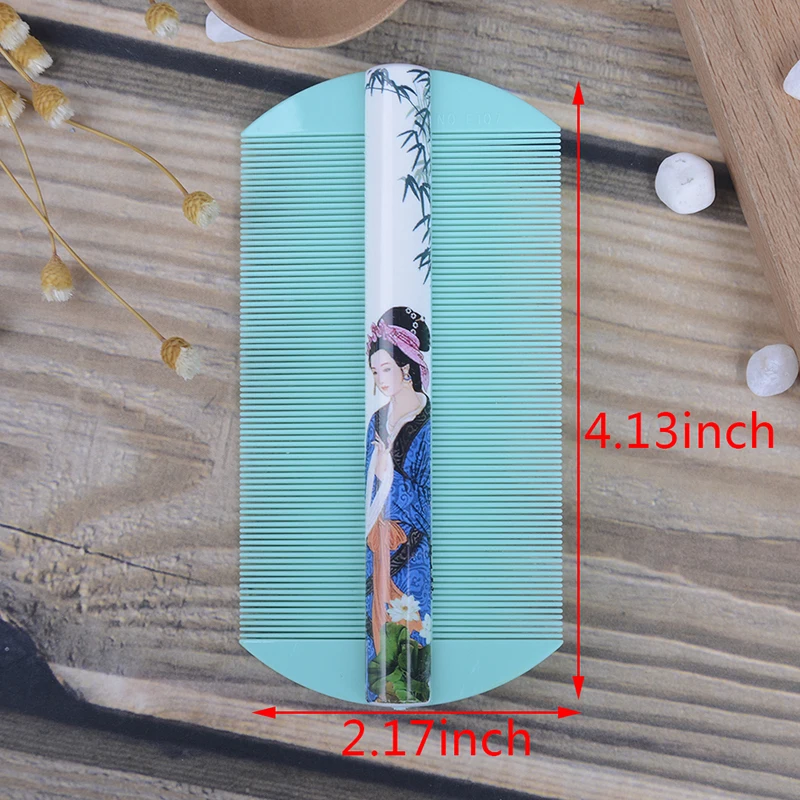 

1 шт., инструменты для укладки, расческа для вшей, решетка для шифрования, обе стороны, щеточка для ухода за волосами от перхоти