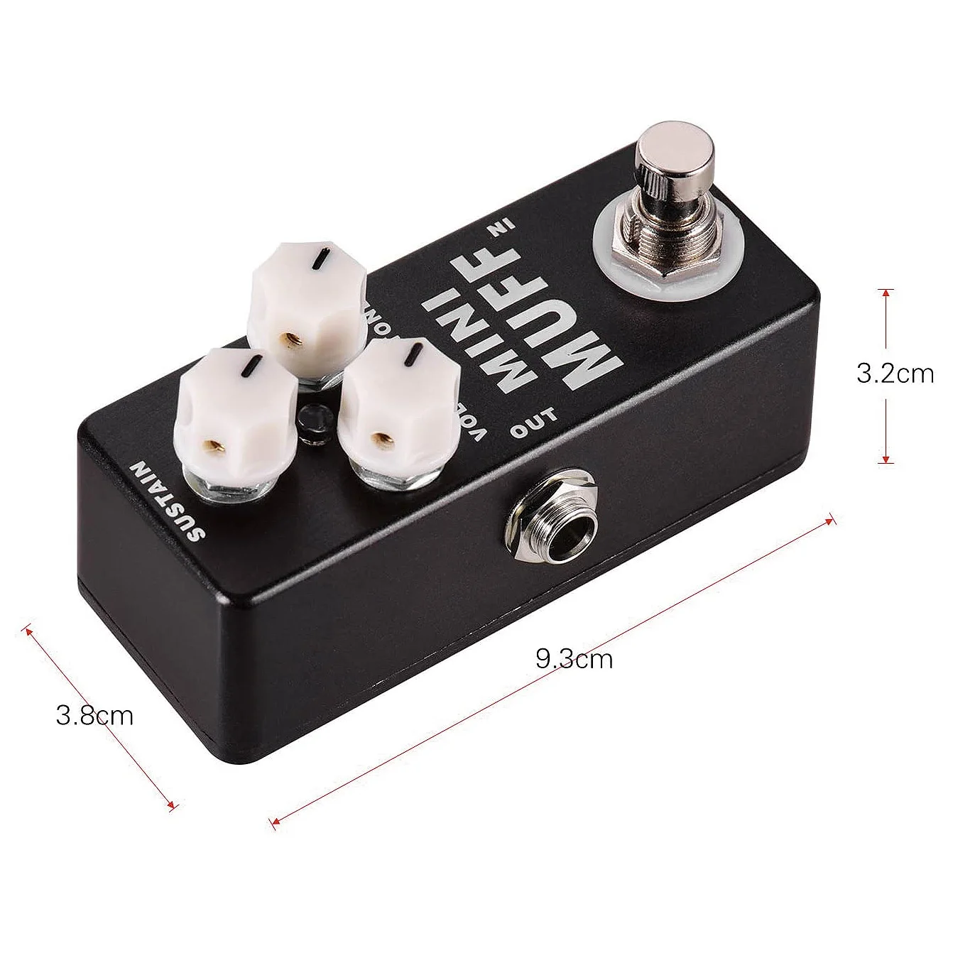 MOSKY Mini Muff Fuzz Distortion Electric Guitar Effect Pedal LYZ