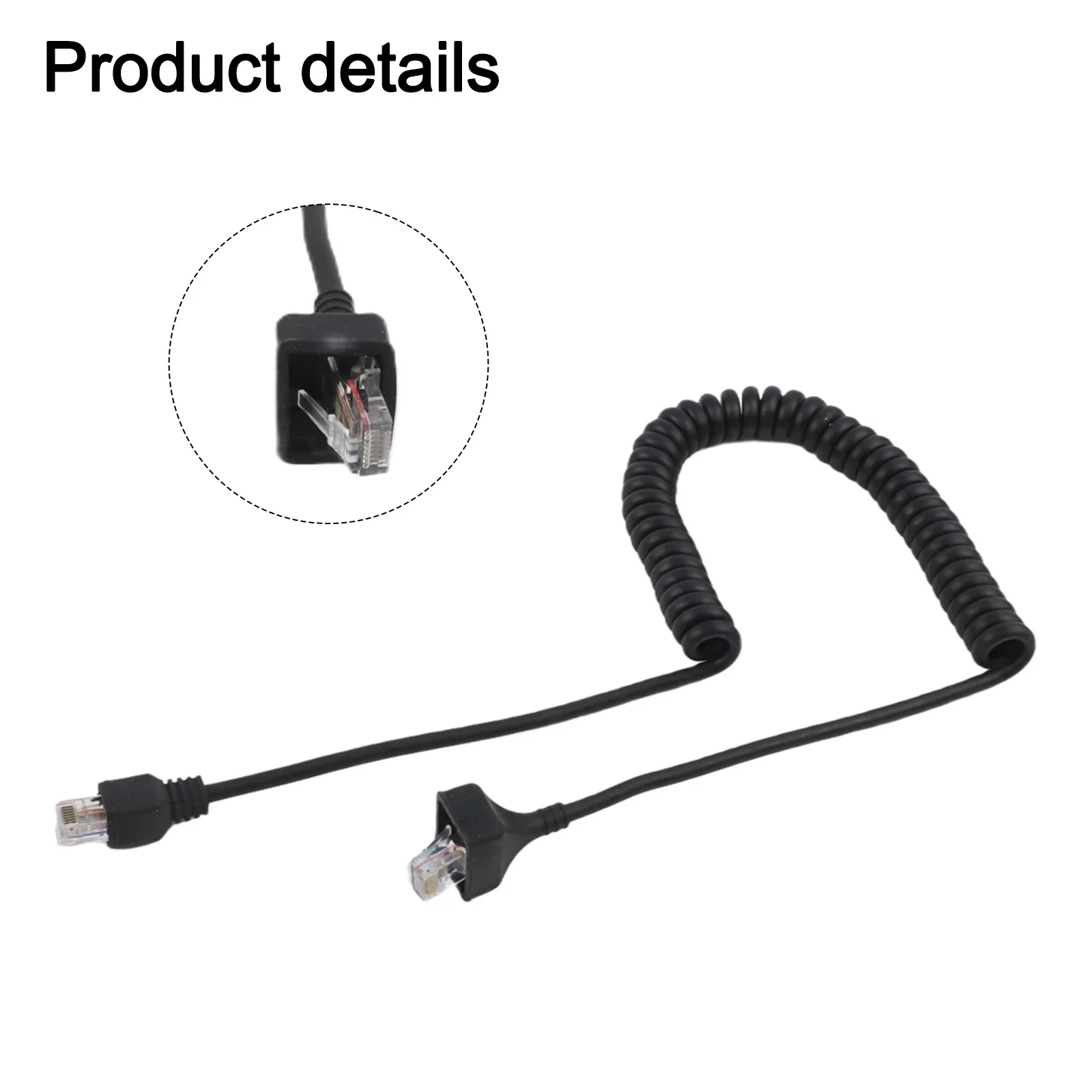 Compatible Microphones 8-pin Connector For Professional Use Extendable Feature Extendable Heavy-duty Coiled Cable