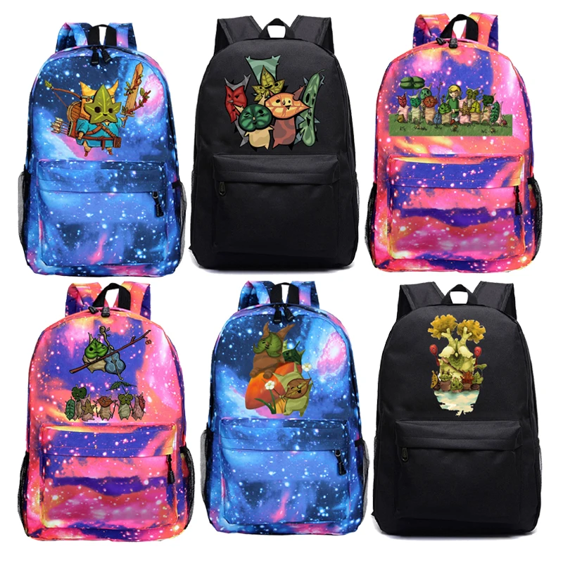 Koroks Backpack Yahaha Kids Boys Girls School Backpacks Men Women New Pattern Laptop Bags Students Book Rucksack